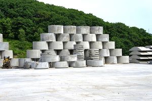 Застосування бетонних кілець фото