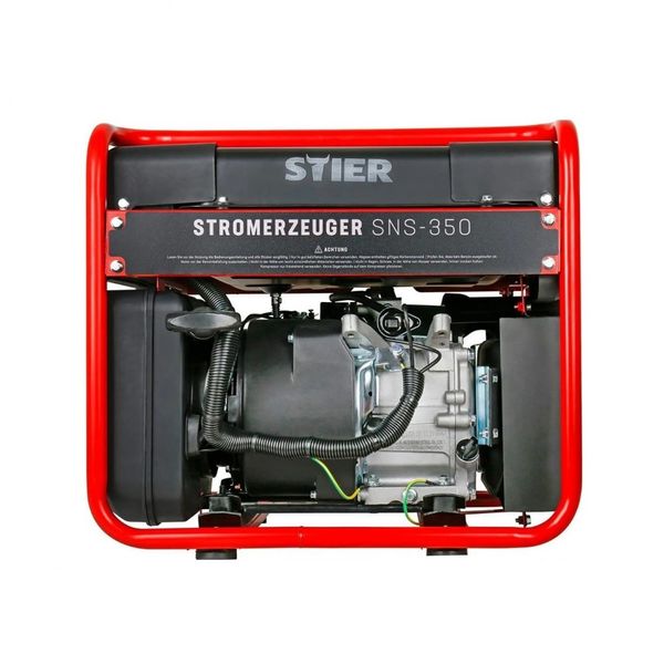 Инверторный бензиновый генератор 3.5 кВт STIER SNS-350 00-00009408 фото