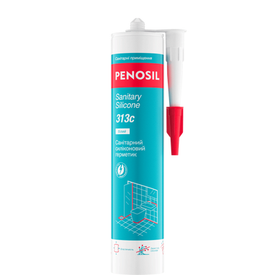 Герметик санитарный силиконовый PENOSIL Sanitary Silicone 313/313c (белый, 310 мл) (H4791) H4791 фото