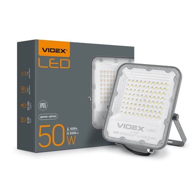 LED прожектор PREMIUM VIDEX F2 50W 5000K (VL-F2-505G) 94209890 фото