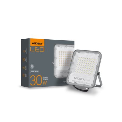 LED прожектор Videx Premium F2 30W 5000K (VL-F2-305G-N) 94209889 фото