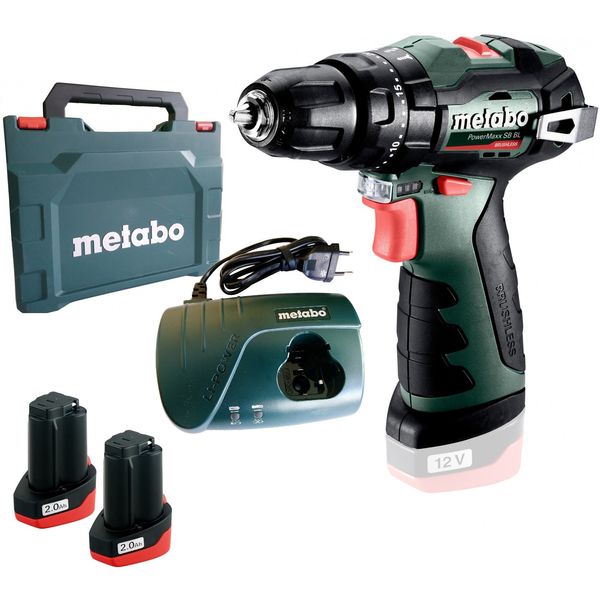 Шуруповерт Metabo PowerMaxx SB BL (601784500) 601784500 фото