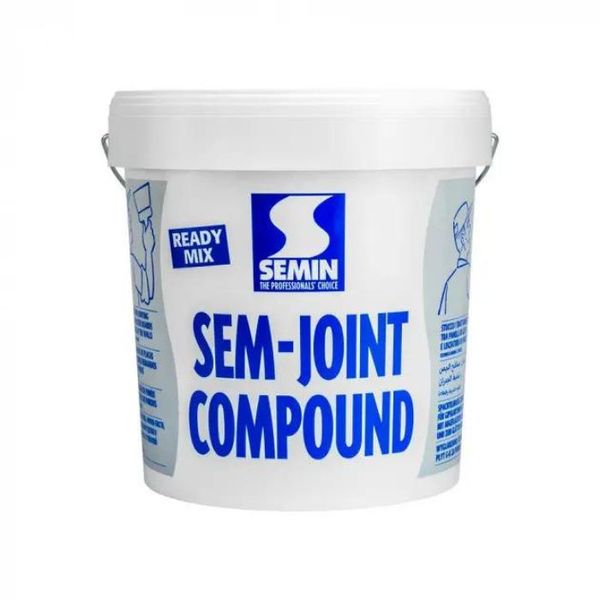 Шпаклівка акрилова Sem-joint compound, 25 кг (24 шт) 111010053 фото