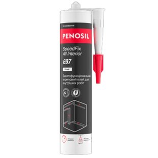 Акриловий клей Penosil SpeedFix All Interior 697 (290 мл, білий) (H4633) H4633 фото