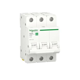 Автоматичний вимикач Schneider Electric RESI9 6kA 3P 10A C 158474 фото