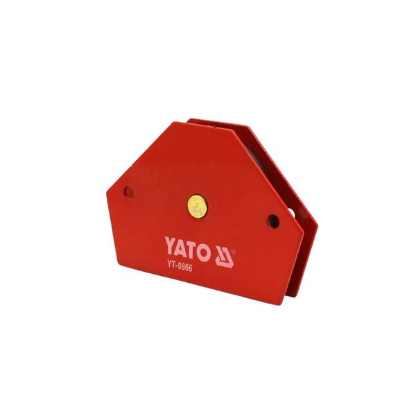 Струбцина магнітна для зварки YATO : 11.5 кг. 82 х 120 х 13 мм YT-0863 фото