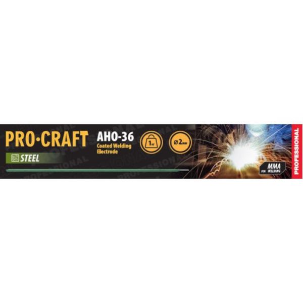 Электроды Procraft AHO36 1кг 2мм, шт (1 кг) 241911 фото