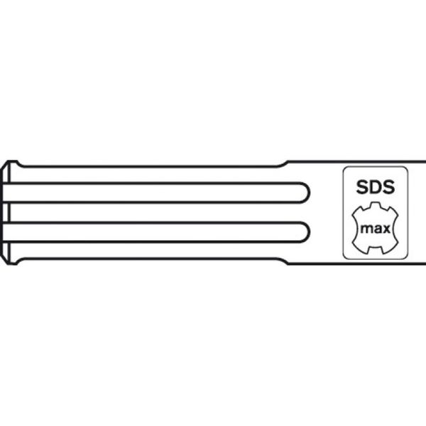 Bosch Зубило пікове 400 мм RTec Speed SDS-max, самозагострююче 2608690167 фото