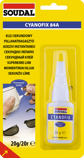 Секундн. клей CYANOFIX 84А 20гр 000030000084002000 фото