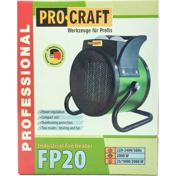 Тепловентилятор PRO-CRAFT FP-20 00-00012604 фото