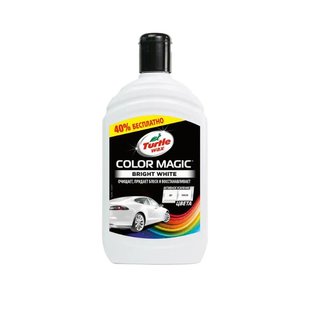 Цветообогащенная полироль Turtle Wax Color Magic Extra Fill 500 мл Белая 53241 фото