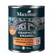 Емаль антикорозійна по металу 3в1 графітная Maxima шоколадна, 2,3л 00-00003316 фото 2