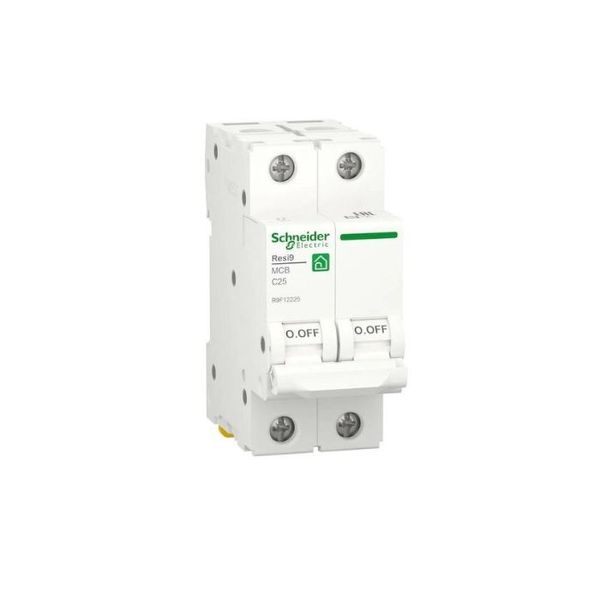 Автоматичний вимикач Schneider Electric Resi9 6kA 2P 25A тип C 158480 фото