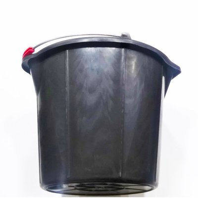 Ведро строительное пластмассовое усиленное черное MAAN (15 л) (3285) 3285 фото