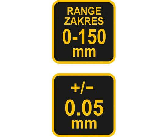 Штангенциркуль VOREL 0.05 мм / 150 мм 15100 фото