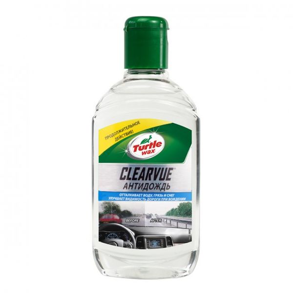 Антидождь Turtle Wax Clearvue для стекла 300 мл 52887/FG7704 фото