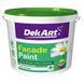 Краска фасадная "Facade Paint", белая матовая. ТИЛ "DekArt" -12,6 кг 00-00013224 фото 1