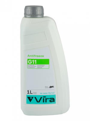 Рідина охолоджувальна Vira -40 °C G11 зелений 1 кг VI0030 фото