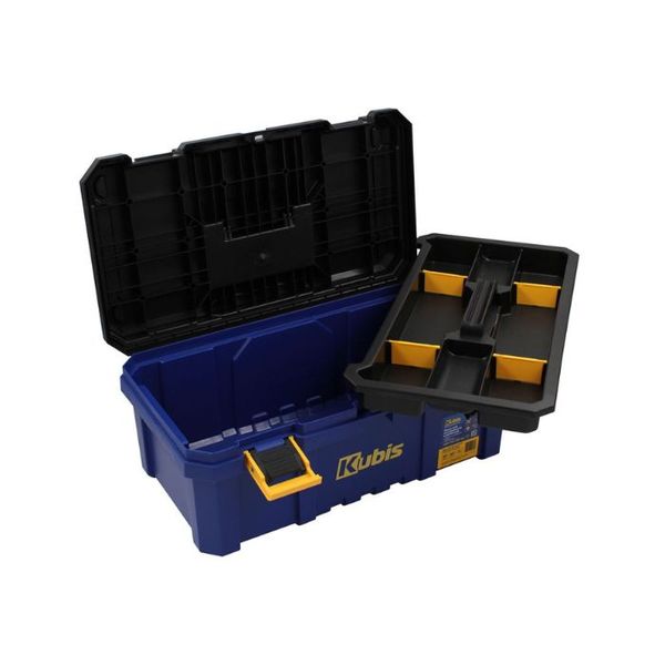 Ящик для инструмента усиленный 480*275*205 мм (19'), двойные замки, T-Box, ТМ Kubis 09-00-2480 фото