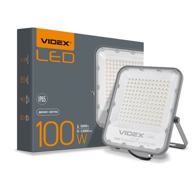 Прожектор Videx LED PREMIUM F2 100W 5000K (VL-F2-1005G) 94209891 фото