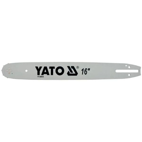 Шина направляющая цепной пилы YATO l= 16"/ 40 см (56 звена) для цепей YT-84953, YT-84960 YT-84935 фото