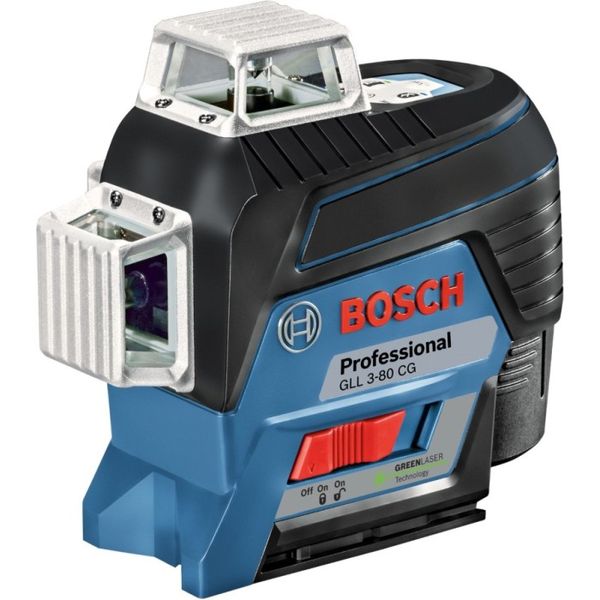 Лазерный нивелир Bosch GLL 3-80 CG + держатель BM1 + аккумулятор + L-Boxx (0601063T00) 0601063T00 фото