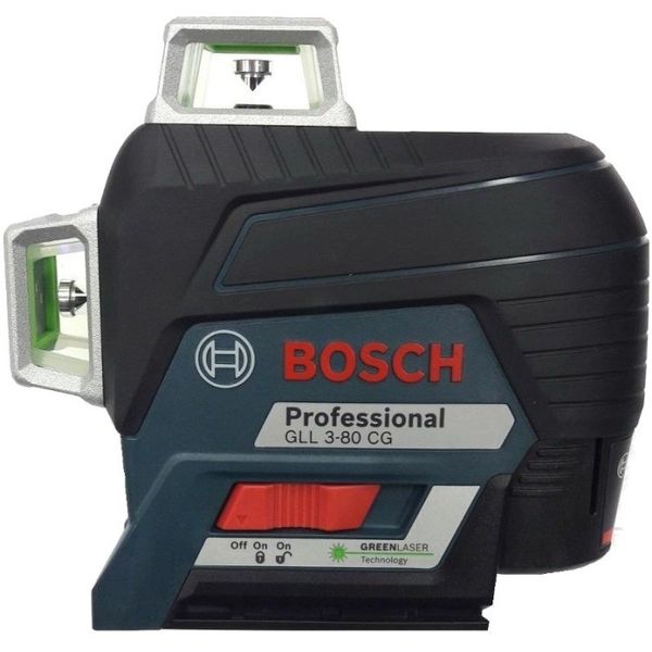 Лазерний нівелір Bosch GLL 3-80 CG + тримач BM1 + акумулятор + L-Boxx (0601063T00) 0601063T00 фото