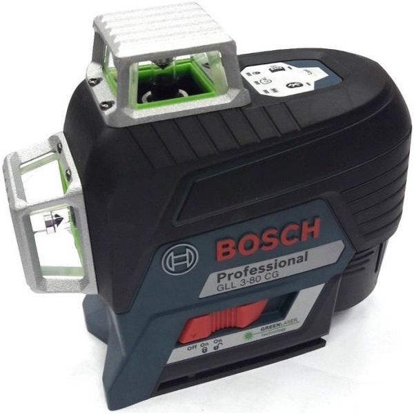 Лазерний нівелір Bosch GLL 3-80 CG + тримач BM1 + акумулятор + L-Boxx (0601063T00) 0601063T00 фото