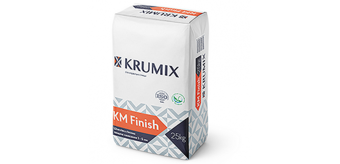 КМ Finish KRUMIX Шпаклівка, 25 кг (45 шт) 98865798 фото