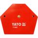 Струбцина магнітна для зварки YATO : 34 кг, 111 х 136 х 24 мм YT-0867 фото 2