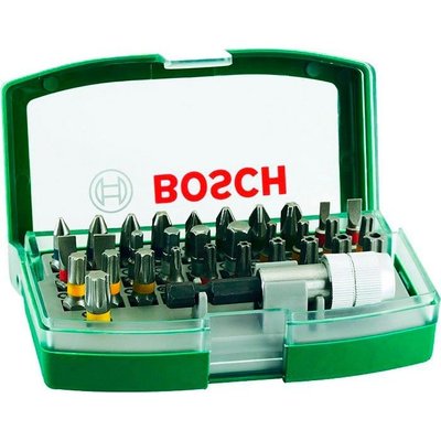 Набір біт Bosch (32 шт. + магнітний тримач) (2607017063) 2607017063 фото