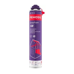 Напилювана ізоляційна професійна піна для утеплення Penosil SprayFoam 138 (810 мл) (A6145) A6145 фото