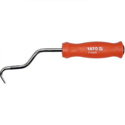 Крючок для вязания проволоки YATO : L= 210 мм, пластиковая ручка YT-54230 фото