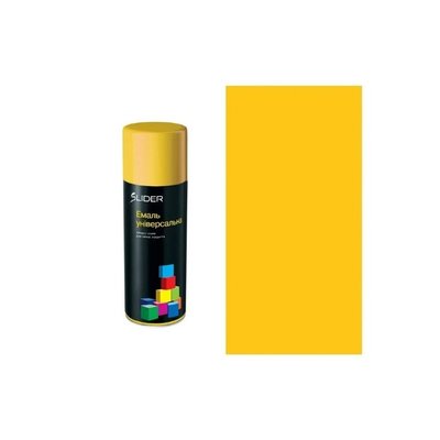 Емаль SLIDER color універсальна 1023 жовта 400 мл 00-00008912 фото