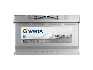 Автомобільний акумулятор Varta Silver Dynamic AGM 80 А 00-00009287 фото