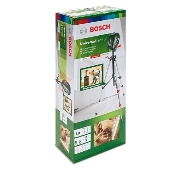 Лазерный нивелир Bosch UniversalLevel 3 Basic (10 м) (0603663900) 0603663900 фото