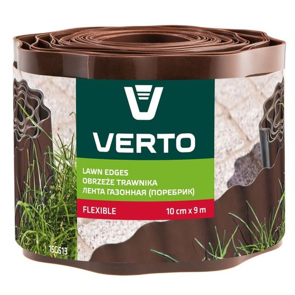 Газонний бордюр Verto (100 мм х 9 м) (15G513) 15G513 фото