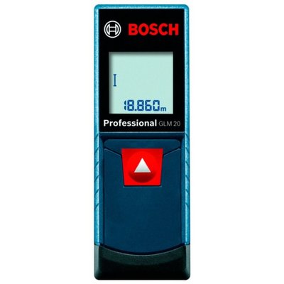 Цифровий лазерний далекомір Bosch GLM 20 Professional (0.15-20 м) (0601072E00) 0601072E00 фото