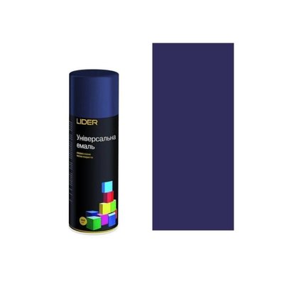 Емаль SLIDER color універсальна 5022 темно-синя 400 мл 00-00012122 фото