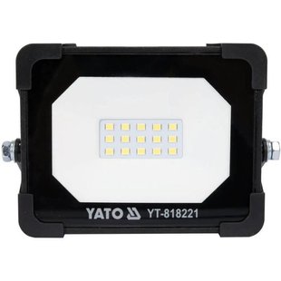 Прожектор YATO Світлодіодний SMD 10Вт, 230В, 950Лм, 15 діодів, 115х98х32 мм YT-818221 фото