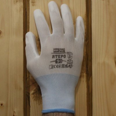 Перчатки с полиуретановым покрытием REIS RTEPO (7"/S) (21842) 21842 фото