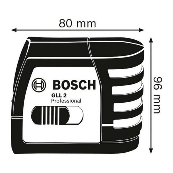 Лазерний нівелір Bosch GLL 2 + MM 2 (10 м) (0601063A01) 0601063A01 фото