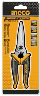 Ножиці інструментальні універсальні 180 мм INGCO HES0187 фото