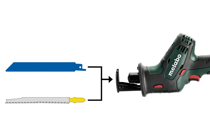 Акумуляторна шабельна пила Metabo SSE 18 LTX Compact (602266500) 602266500 фото