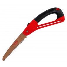 Ножовка садовая FOX, тройная заточка зубов, раскладная 180 мм "Red Cut" 35-20056 фото