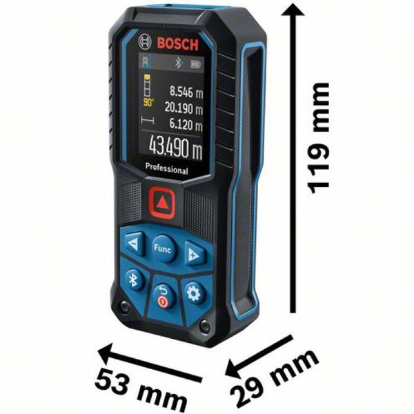 Лазерний далекомір Bosch GLM 50-27 C (50 м) (0601072T00) 0601072T00 фото