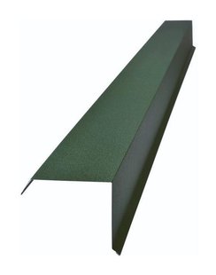 Планка торцьова ПТО-1 RAL 6005(темно-зелений глянець), 2м; 0,45х60х2000мм 00-00001323 фото