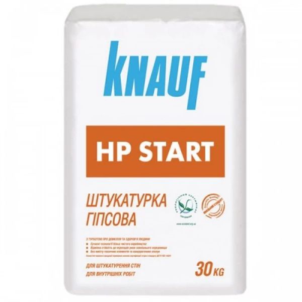 Штукатурка гипсовая HP Start, 30 кг (40 шт) 10501025 фото