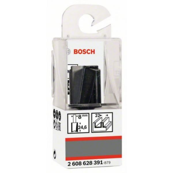 Фреза пазова Bosch з двома лезами (8 мм, 22х25х56 мм) (2608628391) 2608628391 фото