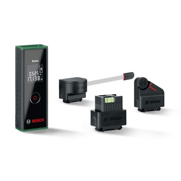 Цифровий лазерний далекомір Bosch Zamo III Set (20 м) (0603672701) 0603672701 фото